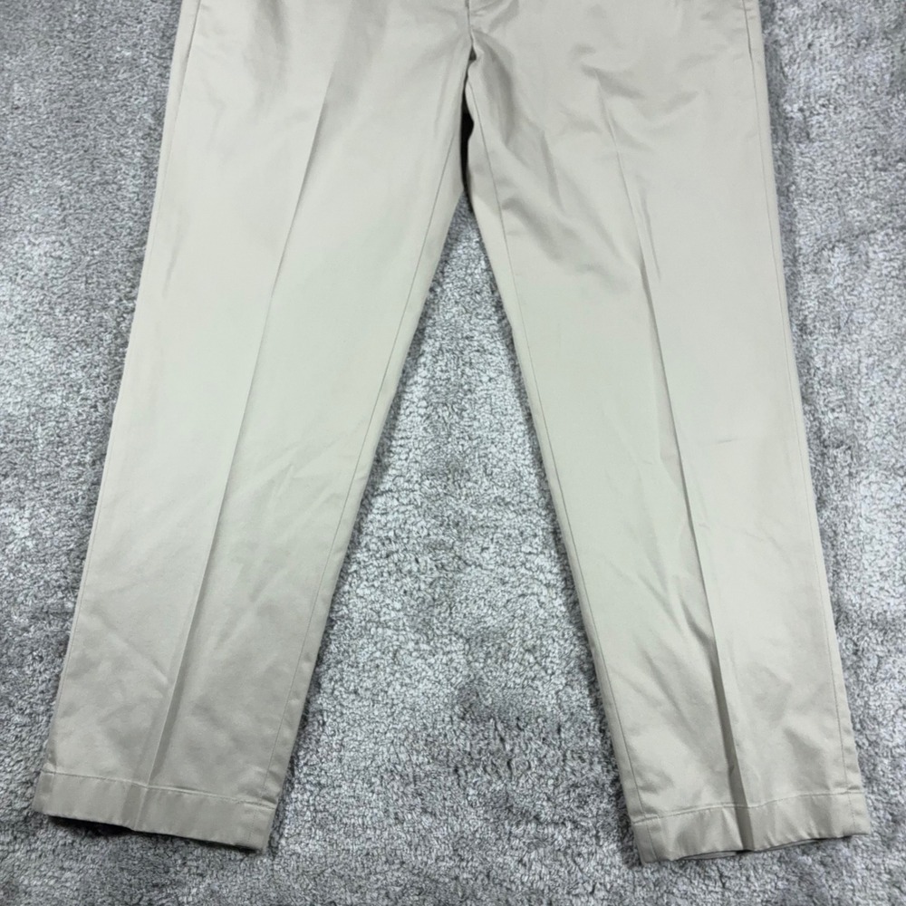 Brooks Brothers Advantage Chino Clark Fit Pants Mens 38x30 Khaki Stretch - Picture 3 of 10